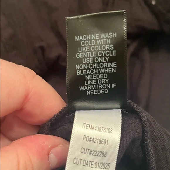 NWT 5X Torrid Black Short Sleeve Blouse - Picture 8 of 8